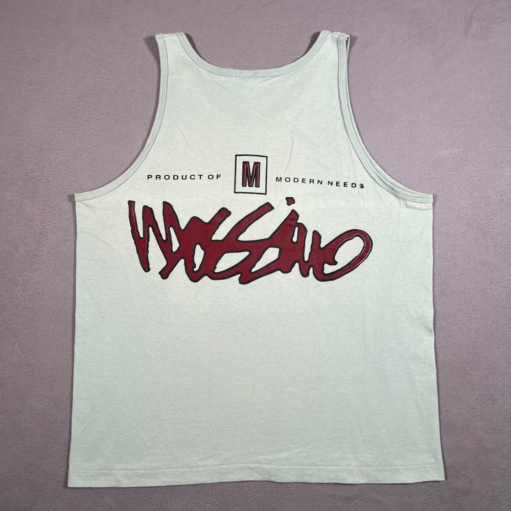 VTG‎ Mossimo Tank Top Shirt MenS L Product of Modern Needs Anvil Made in USA 90s